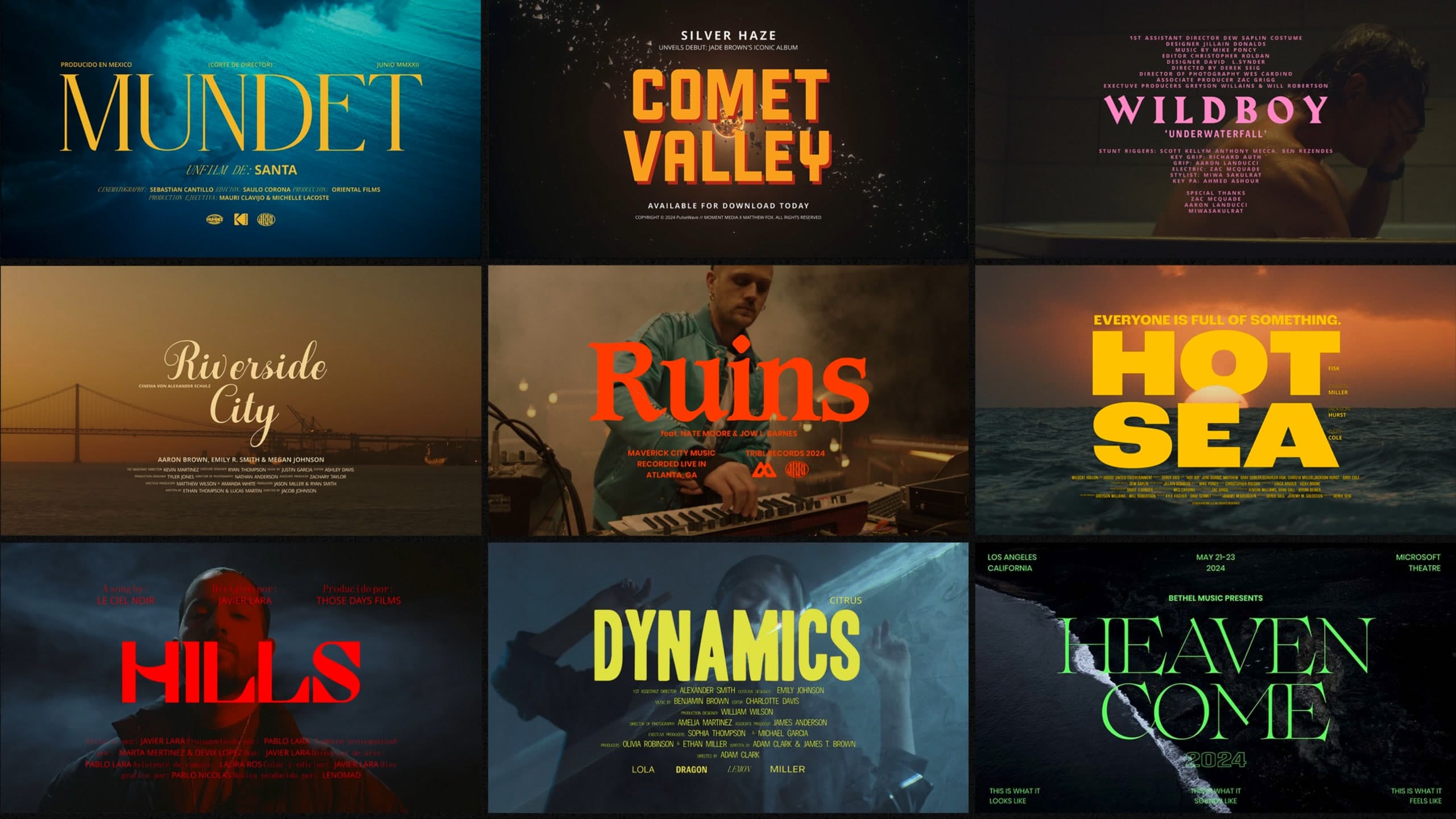CinemaX Film Titles Preview Image